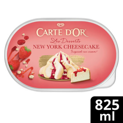 Carte D'Or Ice Cream Dessert New York Cheesecake Inspired 825 ml