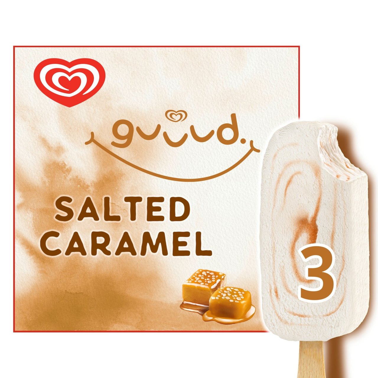 Guuud Salted Caramel Greek Style Yoghurt Lollies