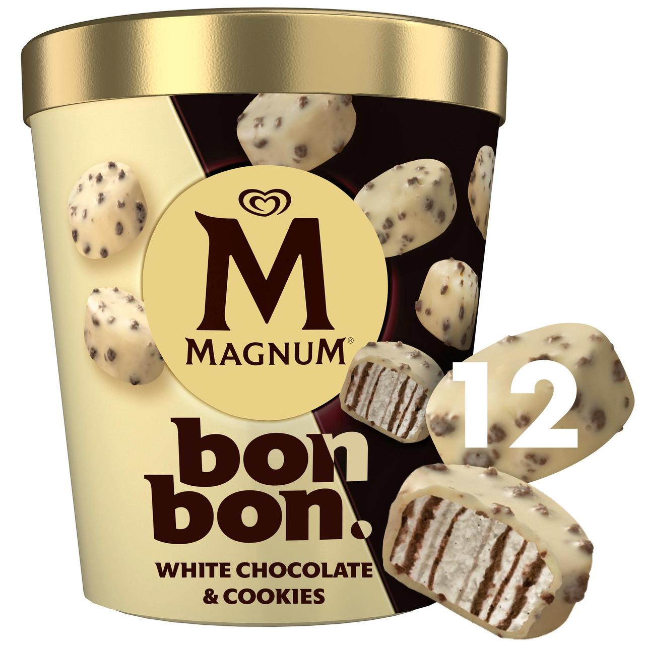 Magnum BonBons White Chocolate Cookie