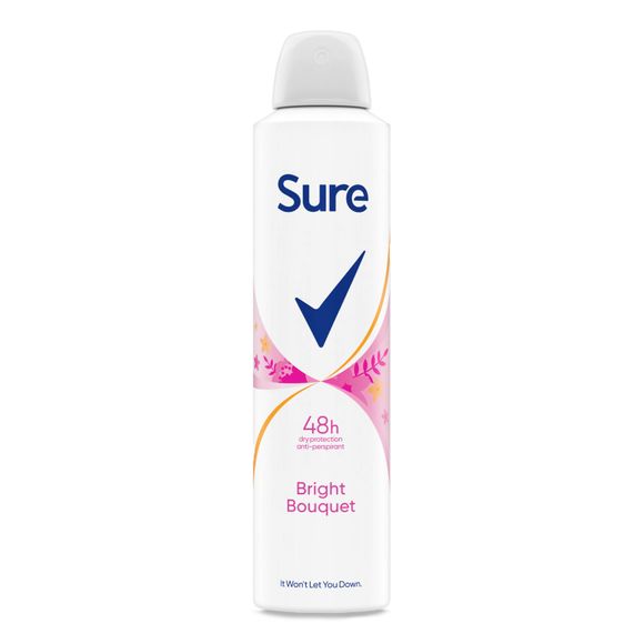 Sure Anti-perspirant Aerosol Bright Bouquet 250