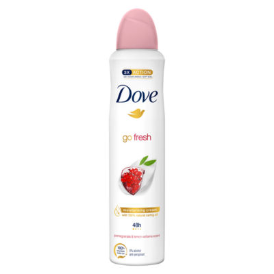 Dove Go Fresh Pomegranate & Lemon Verbena Anti-perspirant Deodorant Aerosol