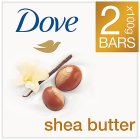 Dove Shea Butter Beauty Cream Soap Bar, Purely Pampering 2x90g