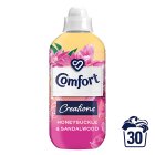 Comfort Fabric Conditioner Honeysuckle & Sandalwood 33 Wash 