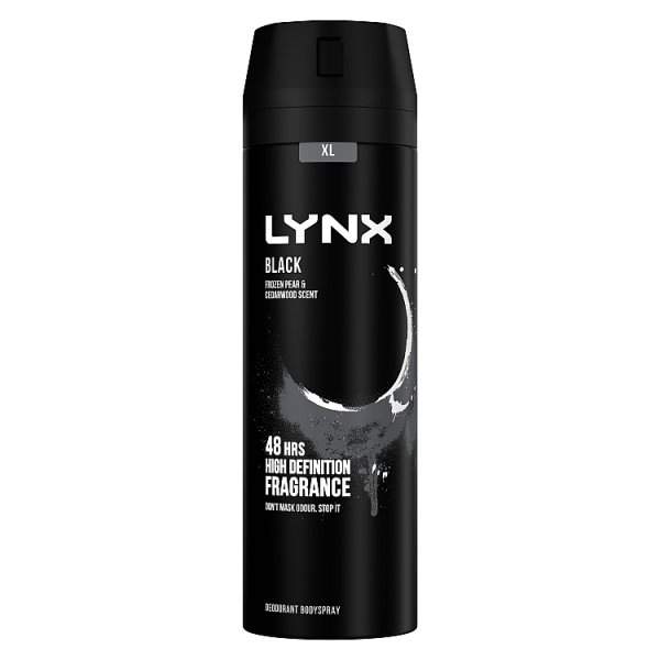 Lynx Deodorant Bodyspray Black 200