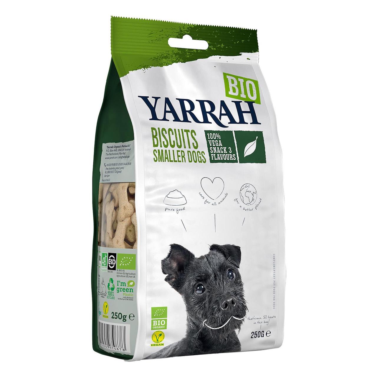 Yarrah Organic Vegetarian Biscuit Treats for Dogs