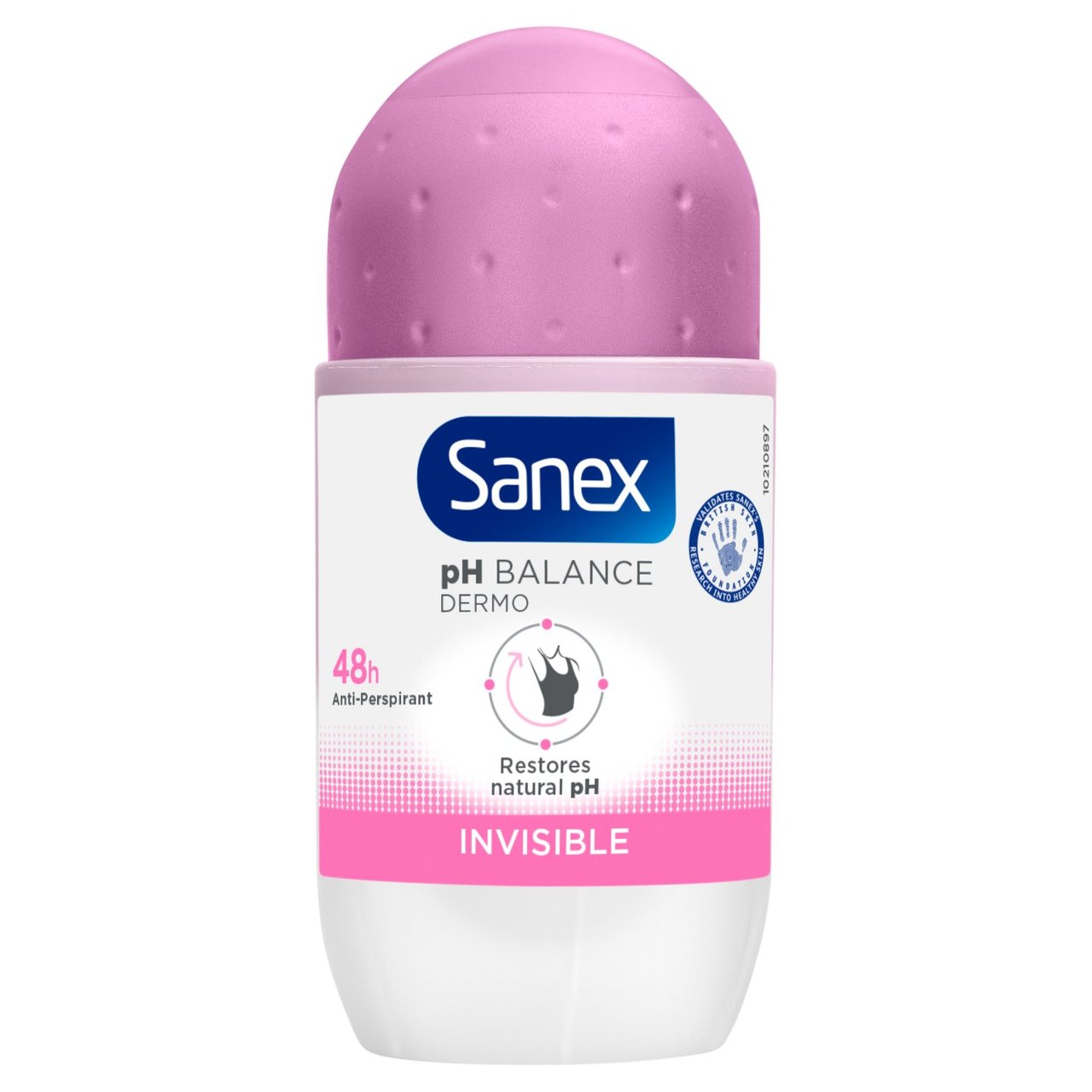 Sanex Dermo Invisible Dry Antiperspirant Roll On Deodorant  50ml