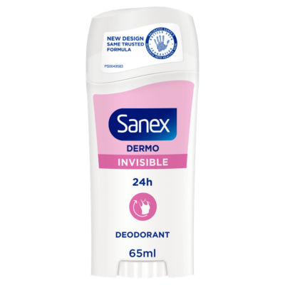 Sanex Dermo Invisible 24H Deodorant  65ml