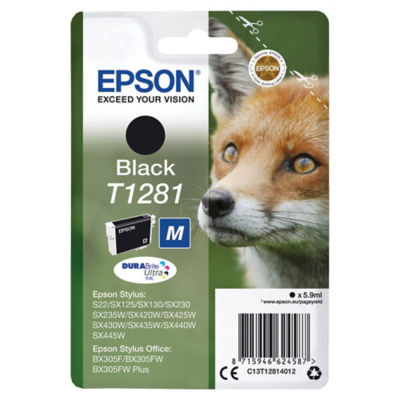 Epson T1281 Black Ink Cartridge