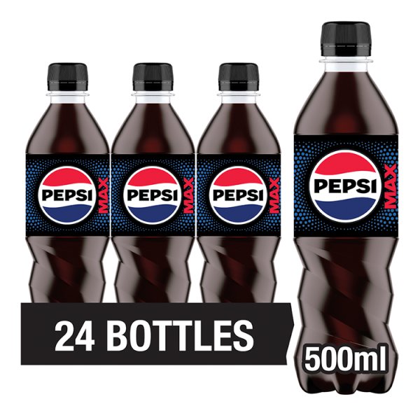 Pepsi Max No Sugar Cola Bottle