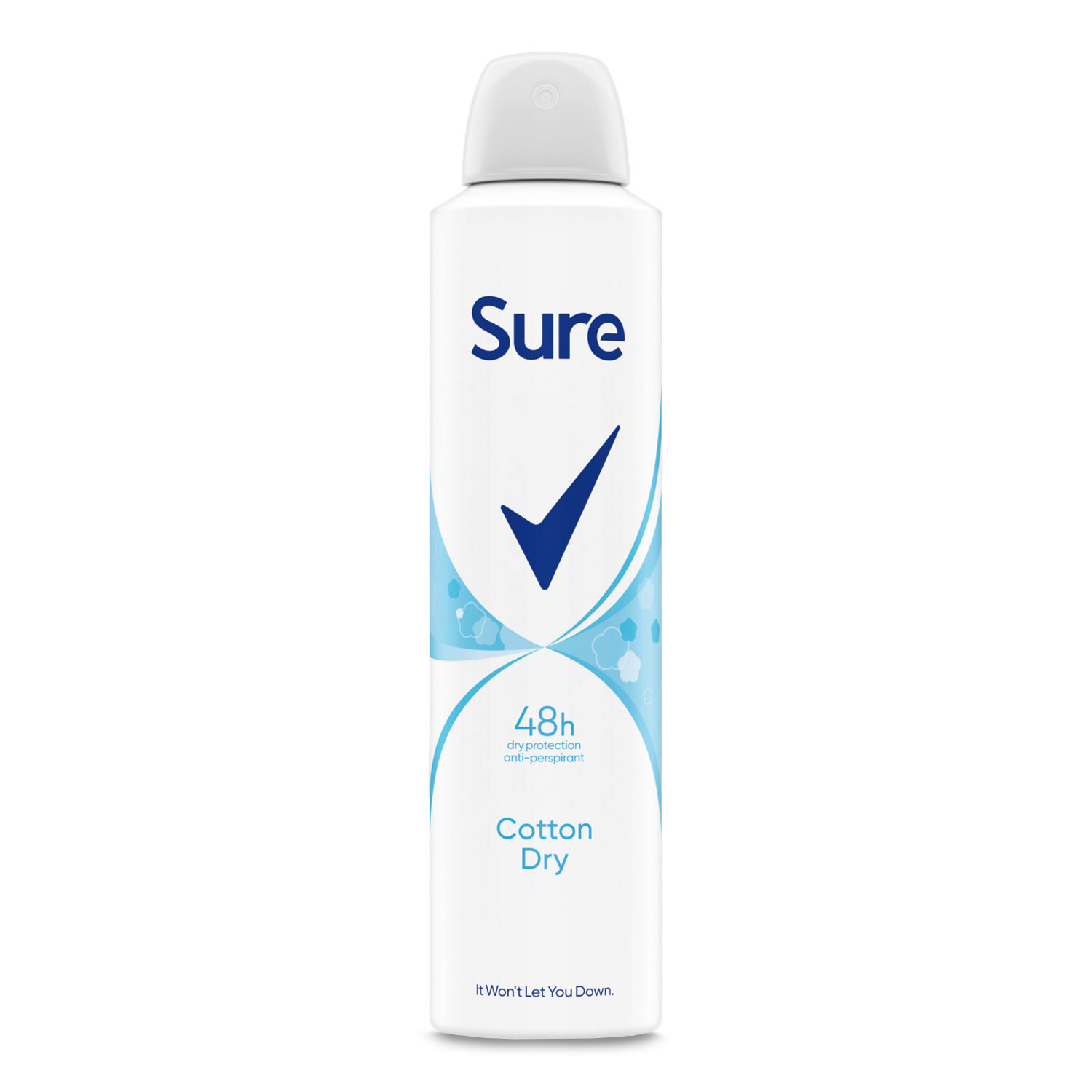 Sure Anti-perspirant Aerosol Cotton Dry 250ml