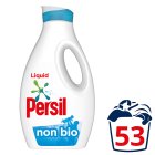 Persil Laundry Washing Liquid Detergent Non Bio 53 Washes 1.539L