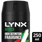 Lynx Aerosol Bodyspray Africa 250 ml