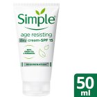 Simple Age Resisting Day Cream SPF