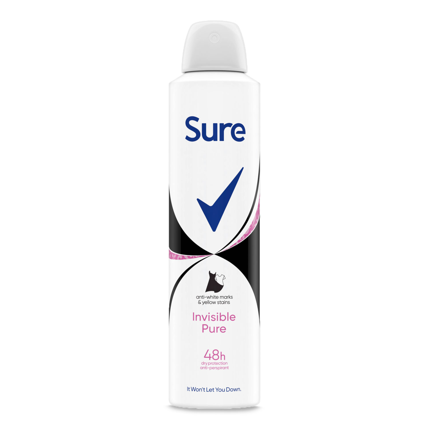 Sure Women Anti-perspirant Aerosol Invisible Pure 250