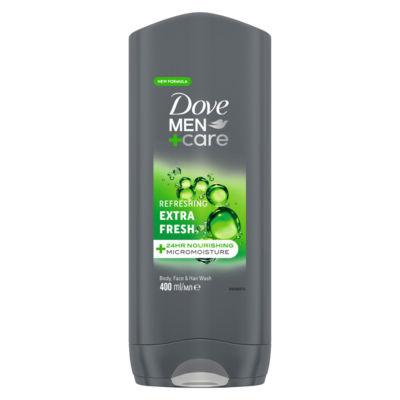 Dove Men + Care Extra Fresh Body Wash Shower Gel 400ml