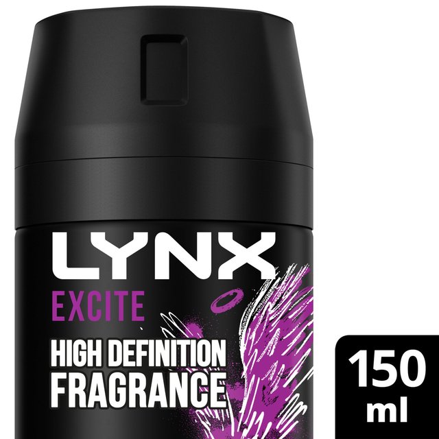 Lynx Excite Body Spray Deodorant For Men 150ml