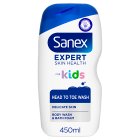 Sanex Expert Skin Health Head To Toe Body Wash For Kids 450ml