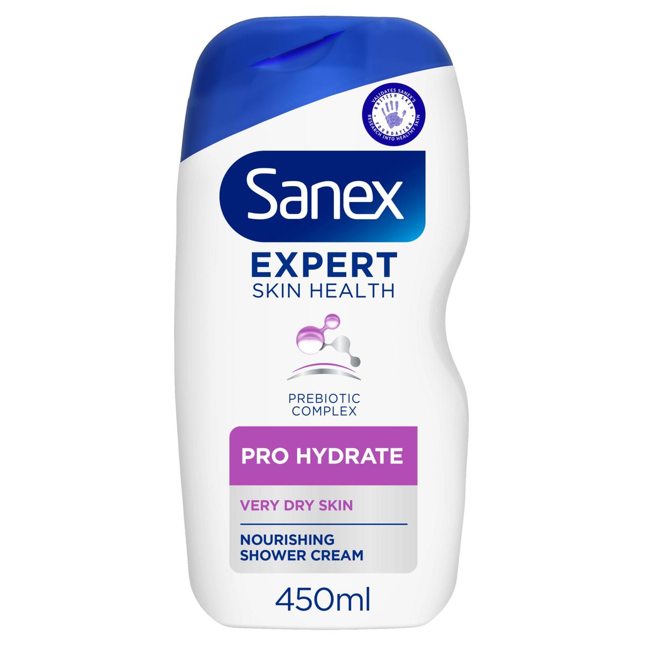 Sanex Expert Skin Health Pro Hydrate Nourishing Body Wash Shower Gel