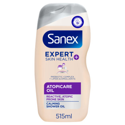 Sanex Expert Skin Health + Atopicare Oil Repair Shower Gel 515m