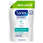 Sanex Expert Skin Health Moisturising Body Wash Shower Gel Refill