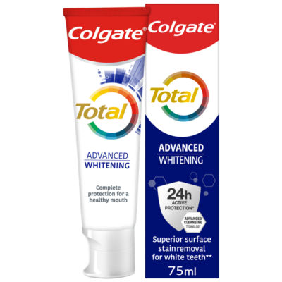 Colgate Max White Ultra Active Foam Whitening Toothpaste 75ml - Tesco  Groceries
