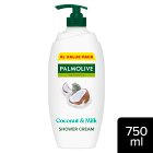 Palmolive Naturals Coconut & Milk Shower Gel Body Wash Pump 750ml