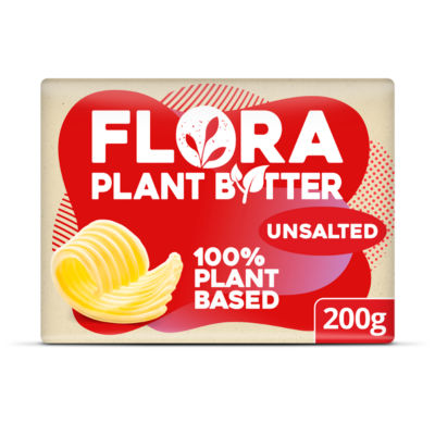 Flora Plant Unsalted  200g