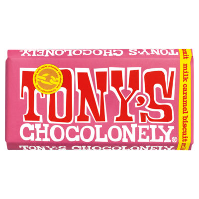 Tony's Chocolonely Milk Caramel Biscuit