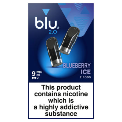 Blu 2.0 Blueberry Ice Vape Pods 9mg/ml 2 x 1.9ml