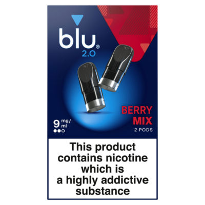 Blu 2.0 Berry Mix Vape Pods 9mg/ml 2 x 1.9ml