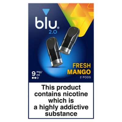 Blu 2.0 Fresh Mango Vape Pods 9mg/ml 2 x 1.9ml