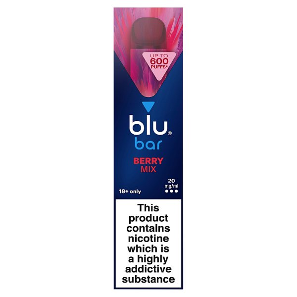 Blu Bar Berry Mix Disposable Vape 20mg