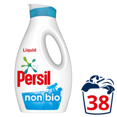 Persil Non Bio Laundry Washing Liquid Detergent 38 Washes