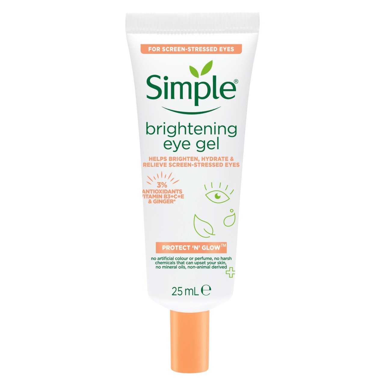 Simple Protect 'n' Glow Eye Gel