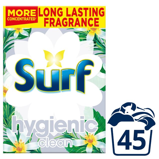 Surf Hygienic Clean Washing Powder 2.25kg