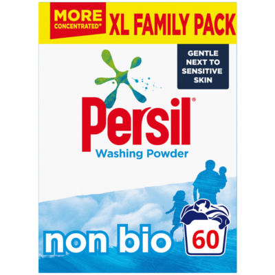 Persil Non Bio Washing Powder 60 Washes  3kg