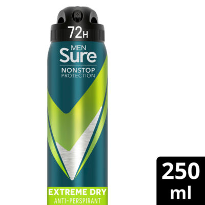 Sure NonStop Protection Anti-perspirant Aerosol Extreme Dry 250 ml