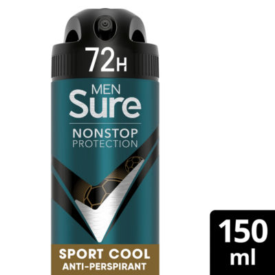 Sure Men 72hr Nonstop Protection Sport Cool Antiperspirant Deodorant 