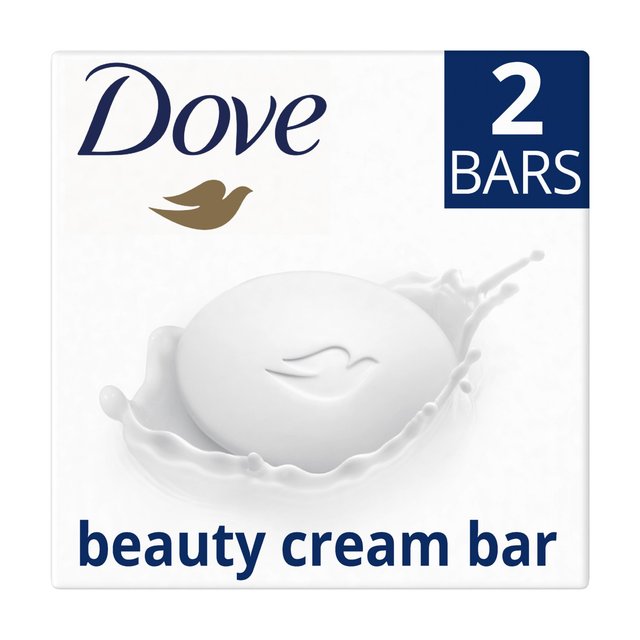 Dove Original 3-in-1 Beauty Bar Hand Soap 2x90g