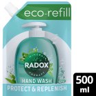 Radox Mineral Therapy Protect & Replenish Antibacterial Handwash Eco Refill 500ml