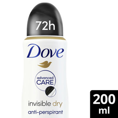 Dove Advanced Antiperspirant Deodorant Invisible Dry Aerosol