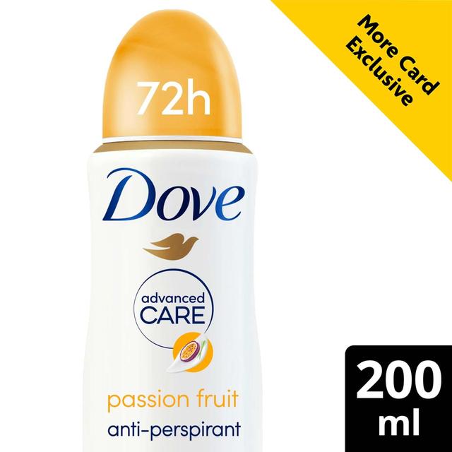 Dove Advanced Antiperspirant Deodorant Passion Fruit Aerosol  200ml