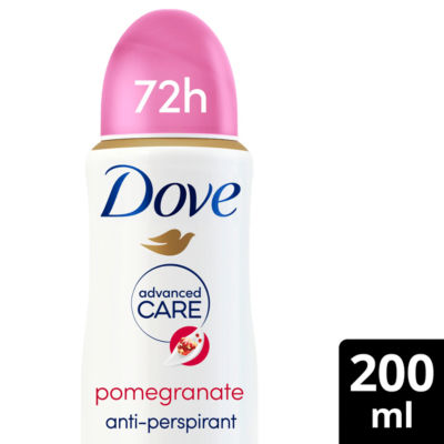 Dove Advanced Care Go Fresh Pomegranate & Lemon Verbena Scent Anti-Perspirant Deodorant Spray