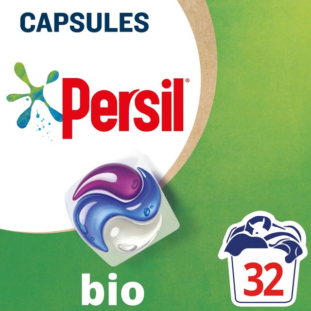 Persil 3-In-1 Bio Washing Capsules  32 per pack