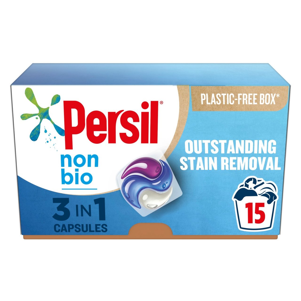 Persil 3 in 1 Washing Capsules Non Bio 15 washes