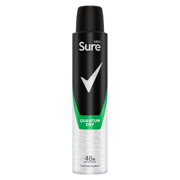 Sure Men Anti-perspirant Aerosol Quantum Dry 200