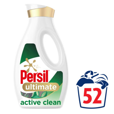 Persil Ultimate Washing Liquid Active Clean 52 Washes 1.4L