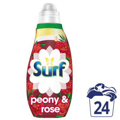 Surf Concentrated Liquid Laundry Detergent Peony & Rose 24 washes