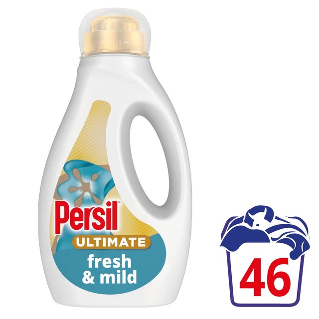 Persil Ultimate Fresh and Mild Non Bio Laundry Washing Detergent 46 Washes