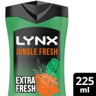 Lynx Jungle Fresh 3in1 Shower Gel Body Wash for Men 225ml